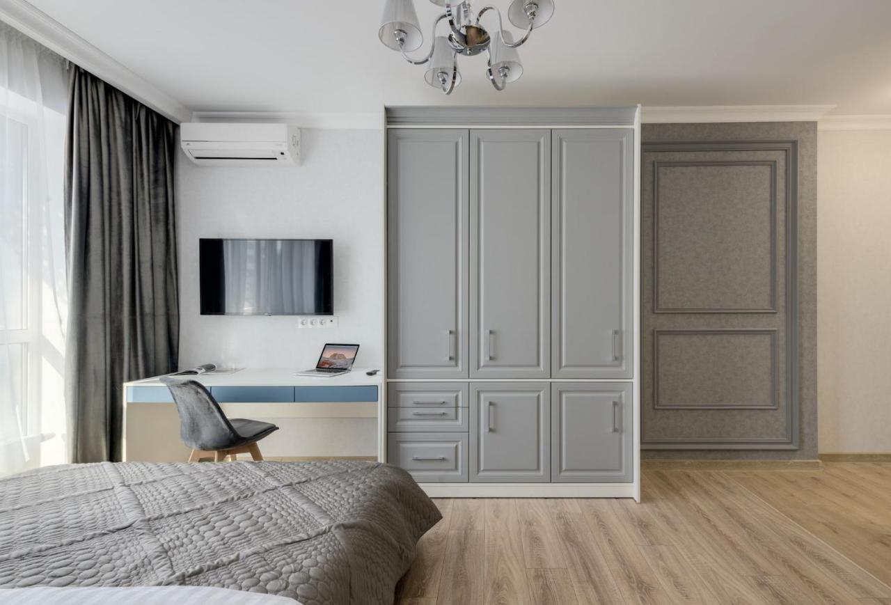 Modern New Cozy Apartment Kvartet Railway Station Kiev Luaran gambar