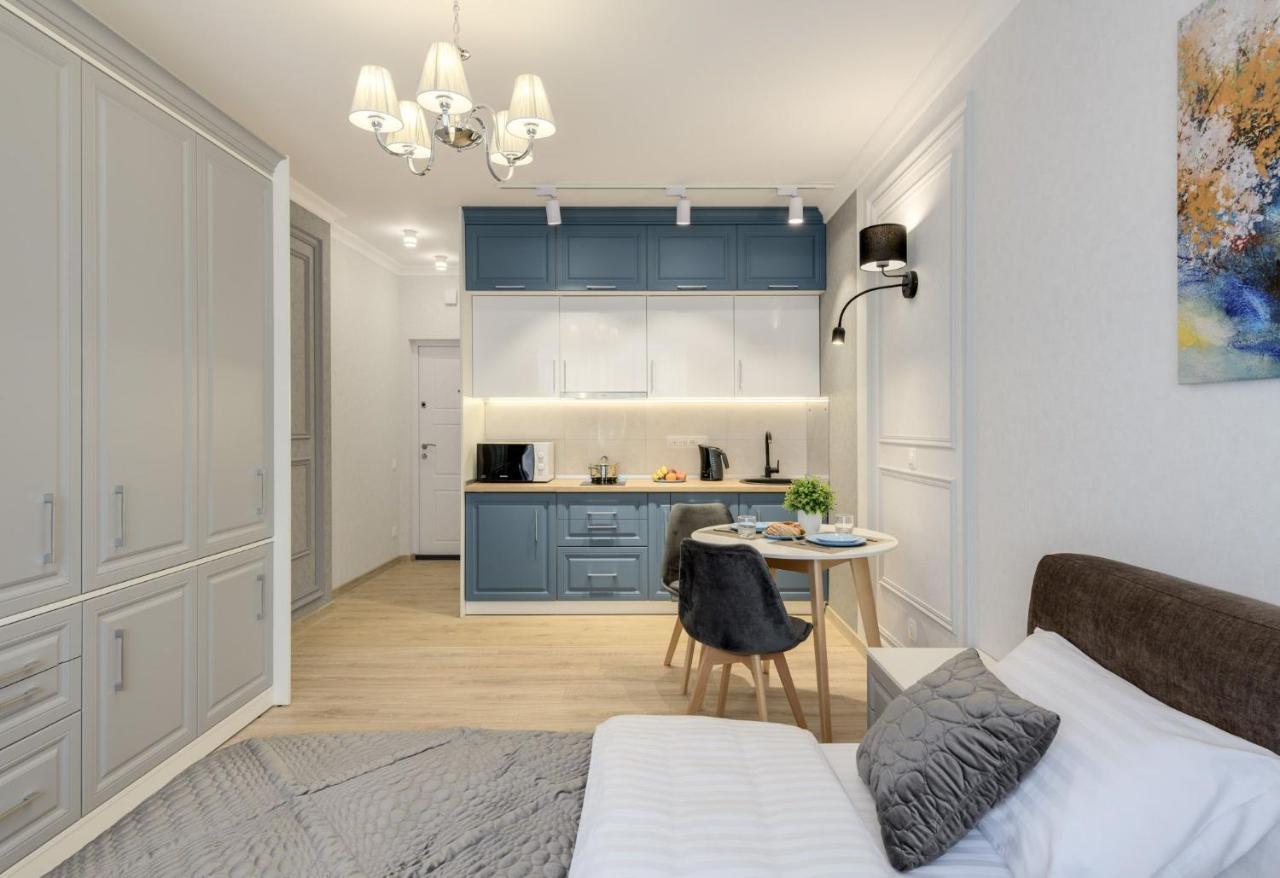 Modern New Cozy Apartment Kvartet Railway Station Kiev Luaran gambar