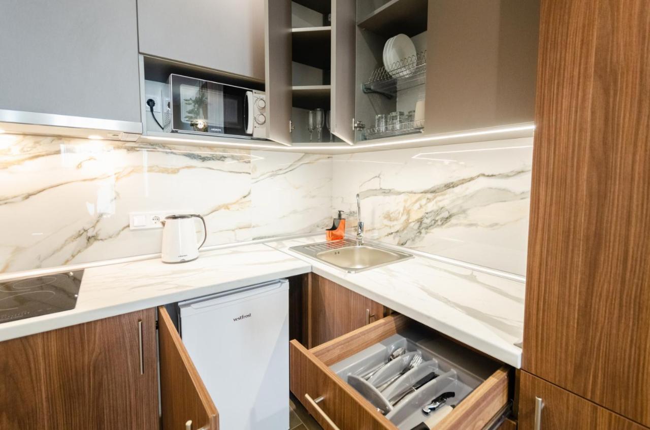 Modern New Cozy Apartment Kvartet Railway Station Kiev Luaran gambar