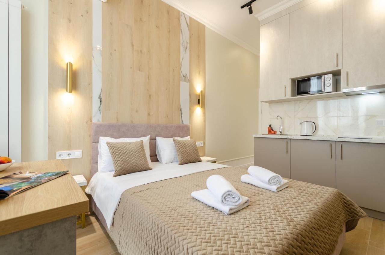 Modern New Cozy Apartment Kvartet Railway Station Kiev Luaran gambar