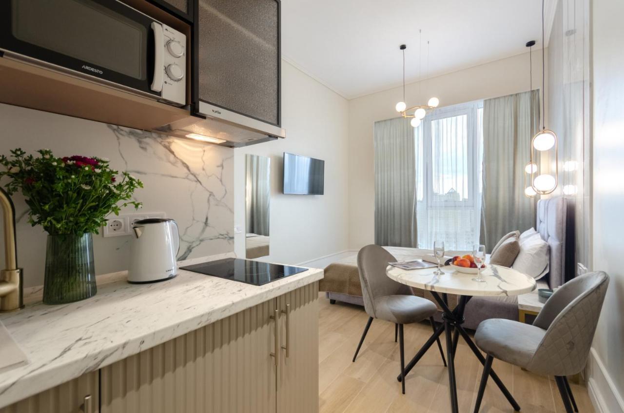Modern New Cozy Apartment Kvartet Railway Station Kiev Luaran gambar