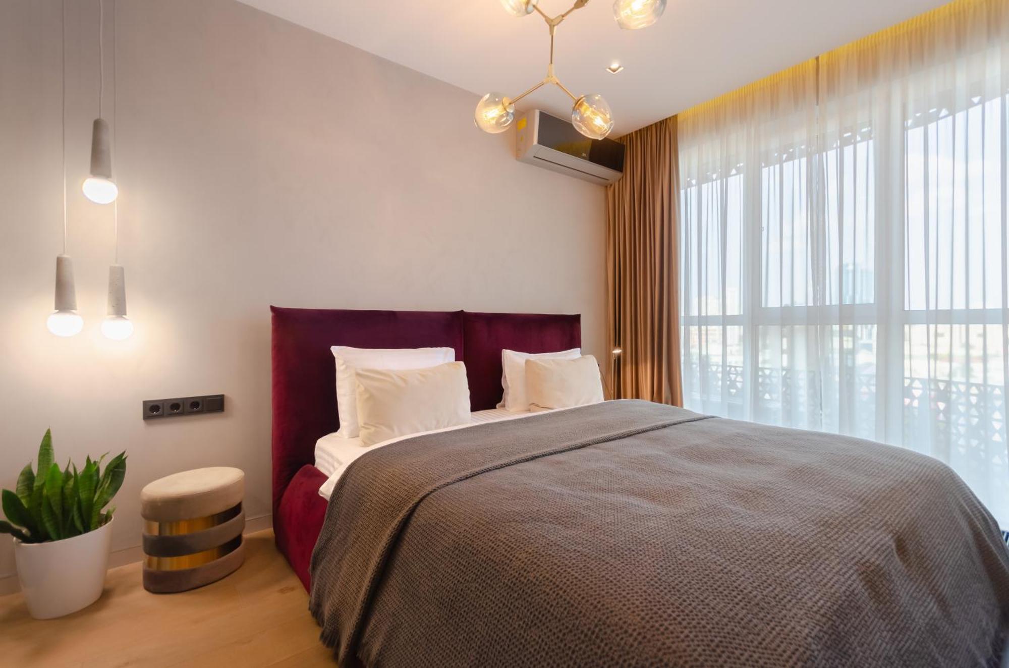 Modern New Cozy Apartment Kvartet Railway Station Kiev Luaran gambar