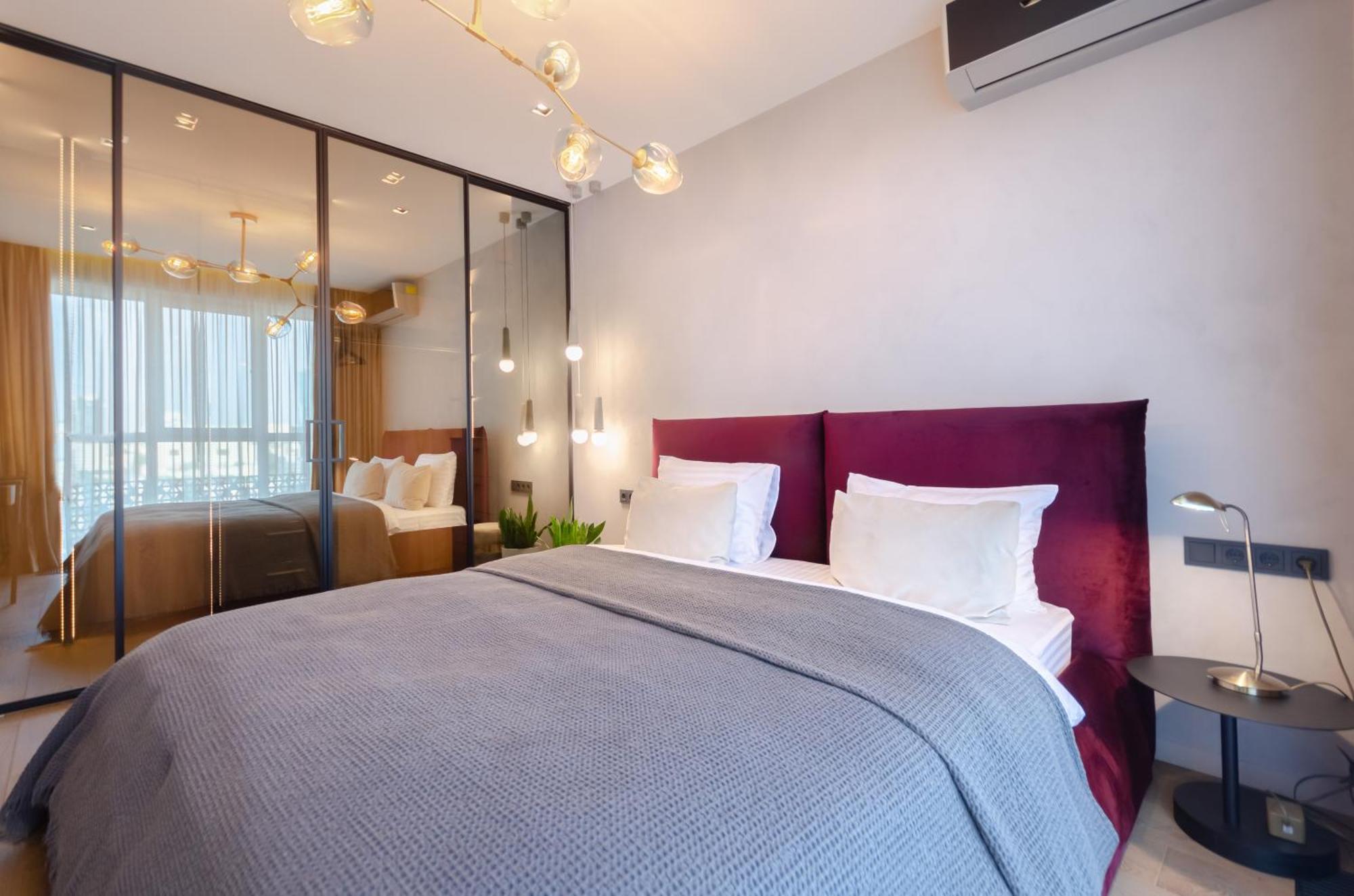 Modern New Cozy Apartment Kvartet Railway Station Kiev Luaran gambar