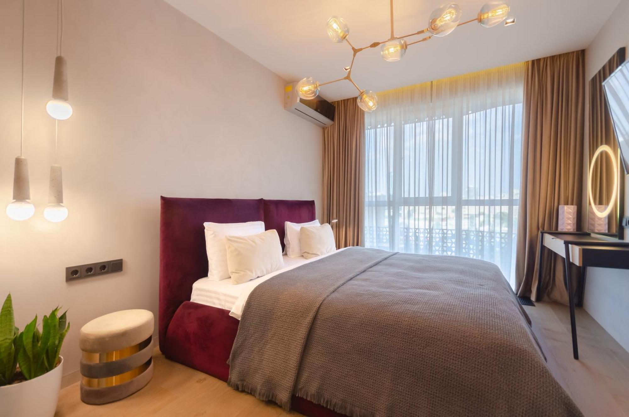 Modern New Cozy Apartment Kvartet Railway Station Kiev Luaran gambar