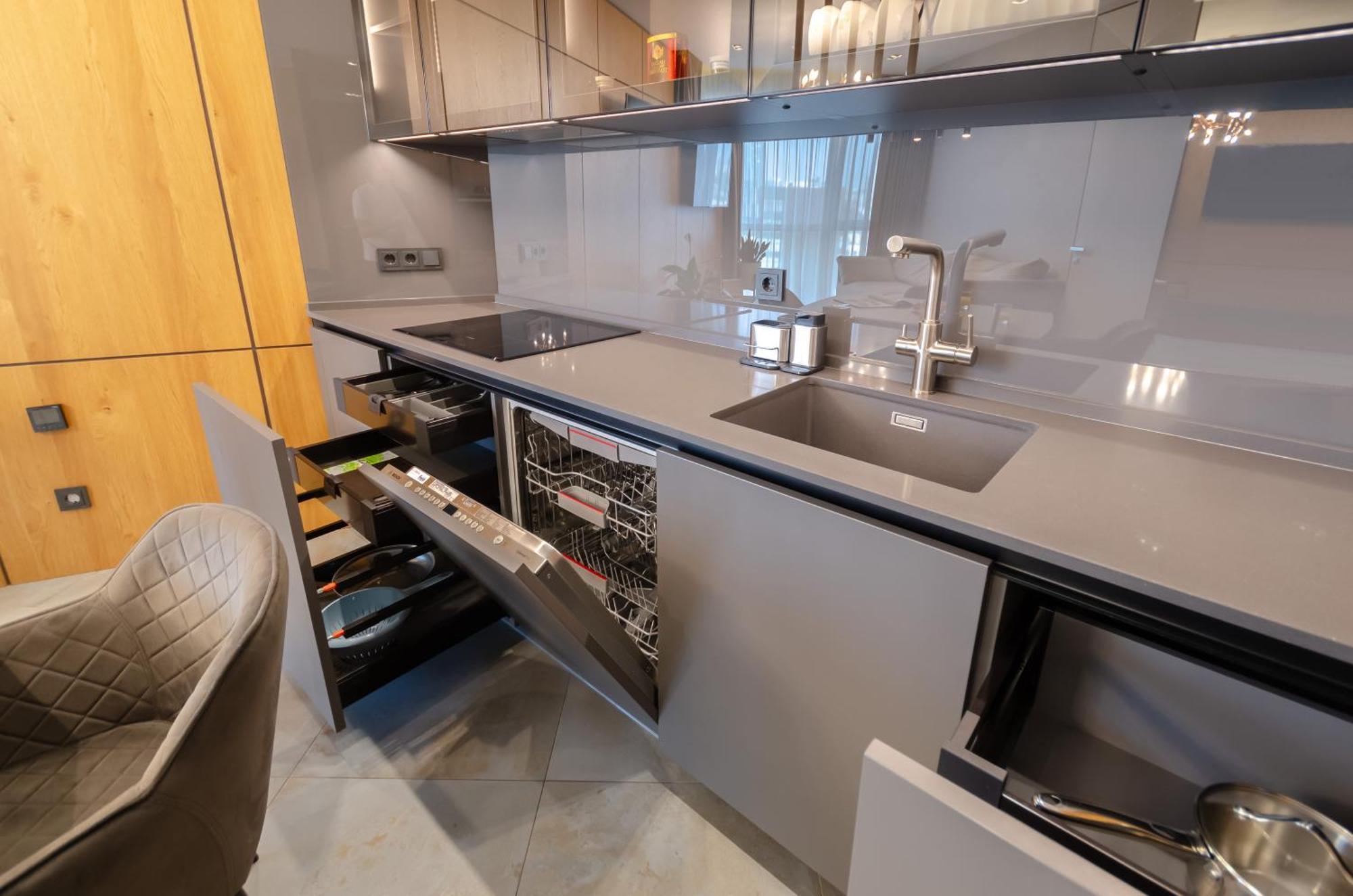 Modern New Cozy Apartment Kvartet Railway Station Kiev Luaran gambar